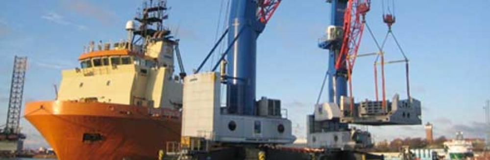 Offshore modules for wind turbines