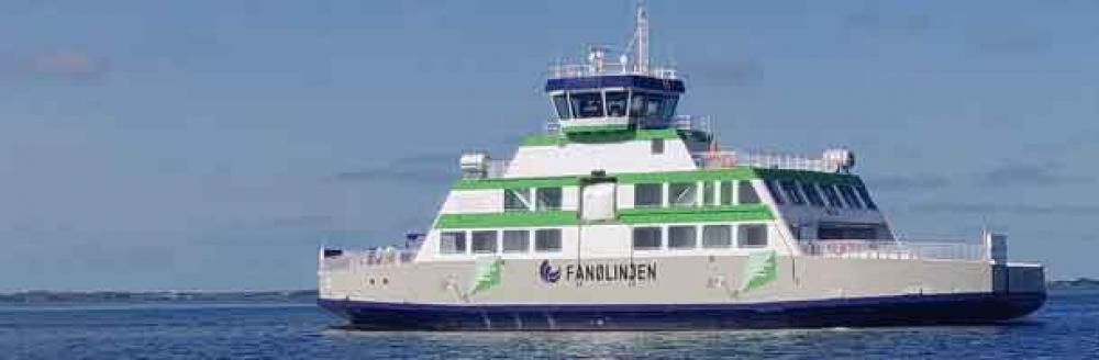 Ny el-færge til Fanø mangler strøm