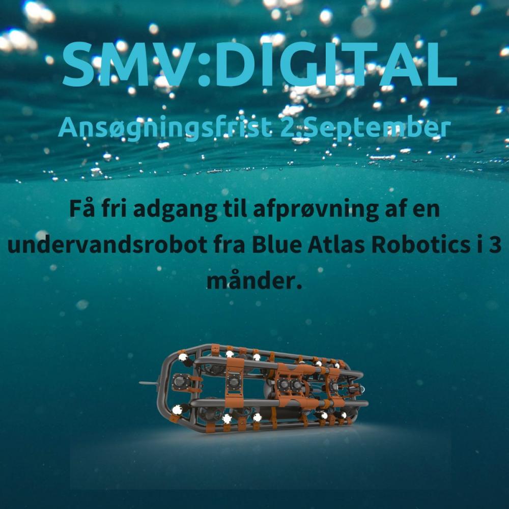 Tilskud til lån og afprøvning af robot fra Blue Atlas Robotics