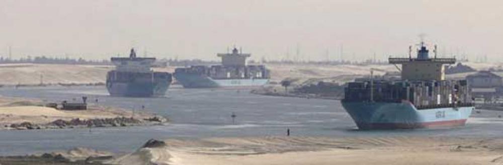 Suez-kanalen hårdt ramt af uro i Det Røde Hav