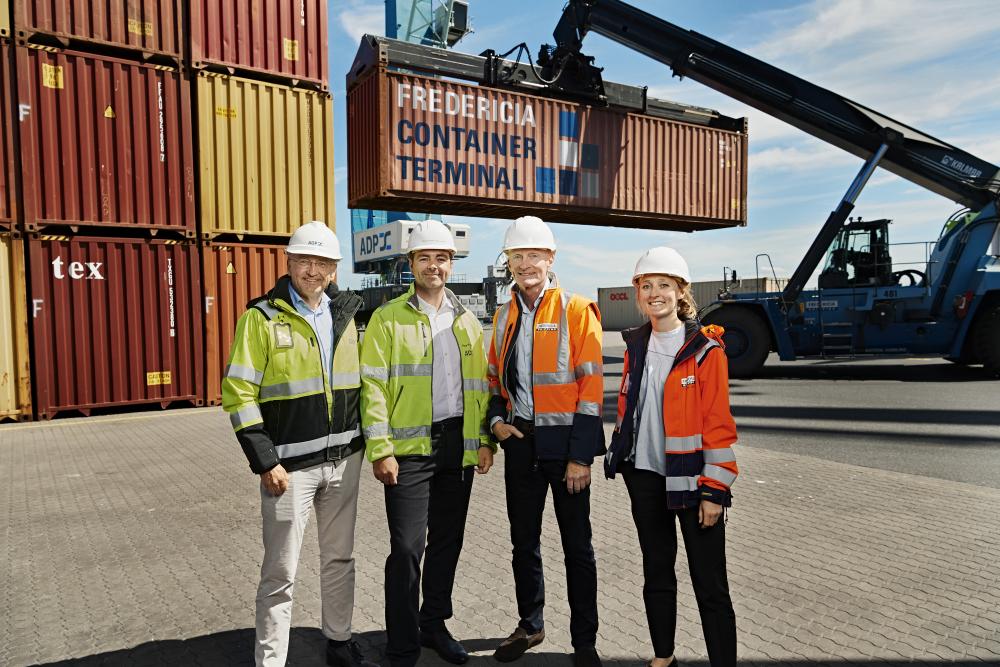 Nyt fællesselskab skal udbygge og drive containerhavn