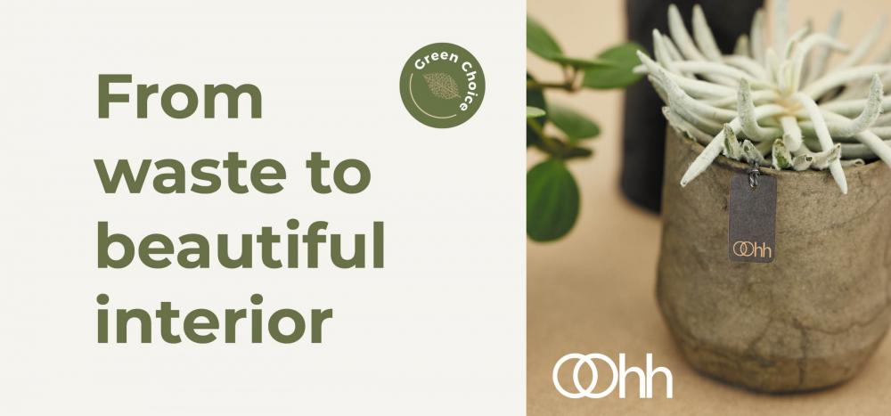 From waste to beautiful interior